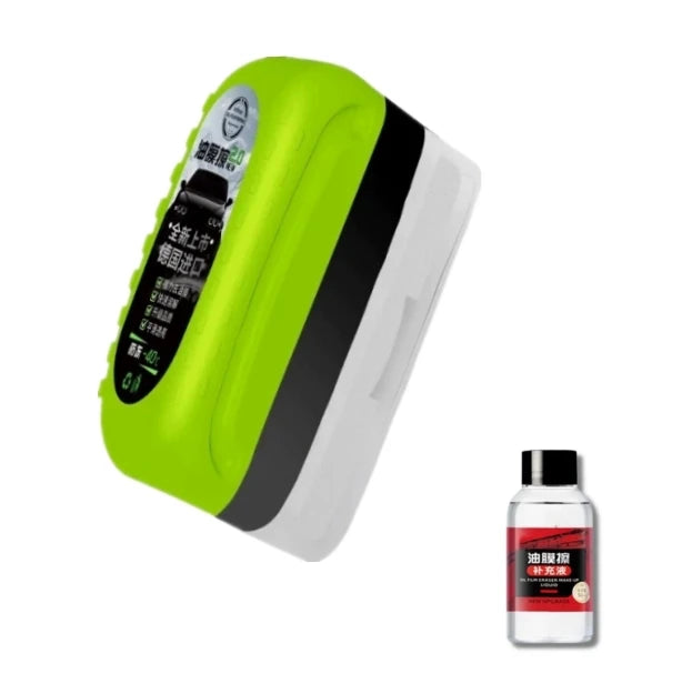 Car Glass Cleaner Cleaning Agent Powerful Windshield Cleaner Car Glass Sponge Cleaning Brush Water Spots Stain Auto Removal Oil